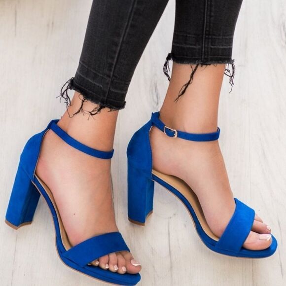 BRAND NEW SHOE LAND BLOCK HEEL OPEN-TOE SANDAL - Picture 14 of 14